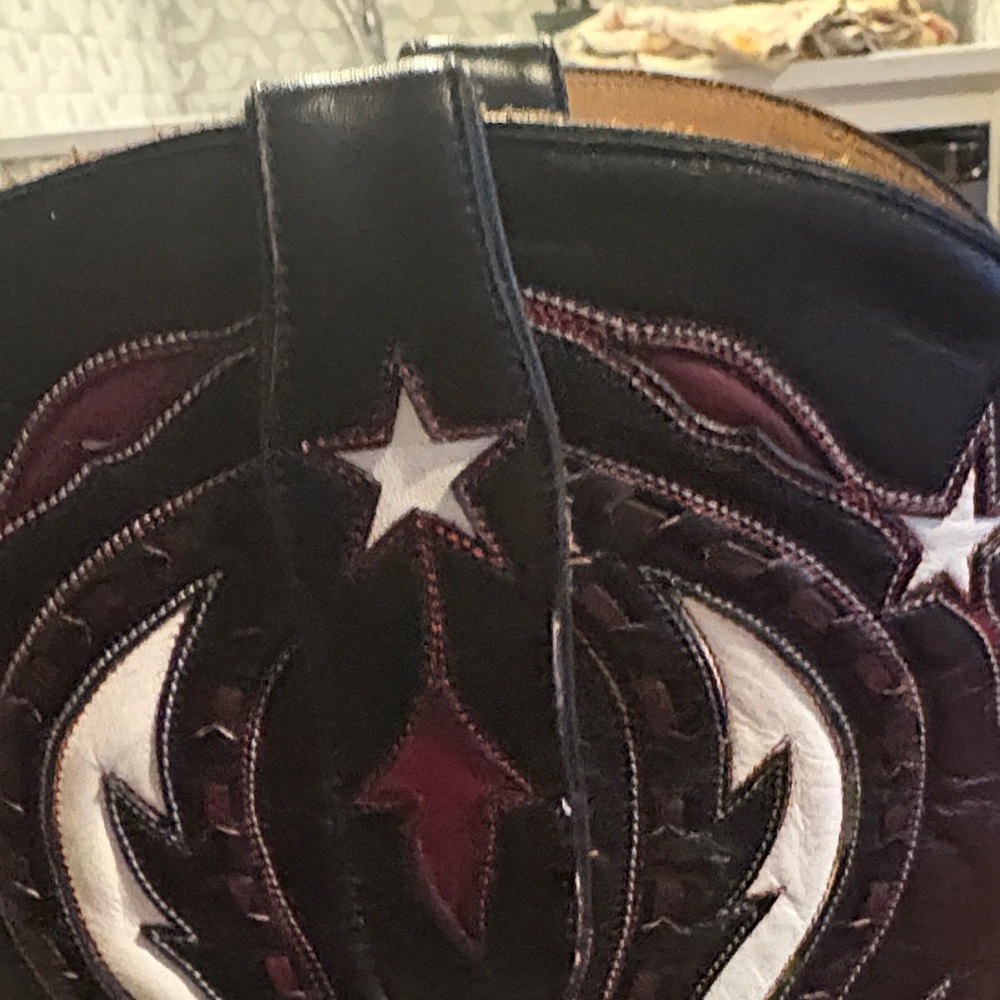 Liberty Boot Co. Black and White Boots. Style called Dallas. NIB. - Picture 12 of 13
